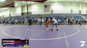 120 lbs Semifinal - Nathan Randle, IL vs Khimari Manns, OH