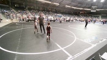 46 lbs Round Of 16 - Rayce Luu, Pocola Youth Wrestling vs Gauge Littlefield, Coweta Tiger Wrestling