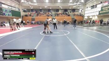 150 lbs Cons. Round 4 - Ehren Thompson, Chaparral vs Shane Wulfenstein, Temecula Valley