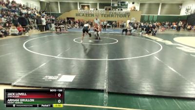 126 lbs Cons. Round 3 - Armani Grullon, Mount Vernon vs Jack Lovell, Steilacoom