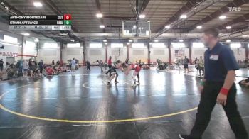 155 lbs Placement - Anthony Montegari, Steller Trained Jet vs Ethan Aftewicz, Mat Assassins Black