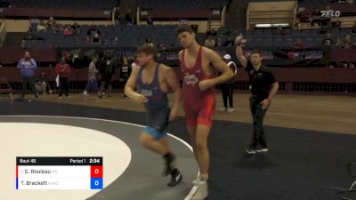 87 lbs Champ. Round 1 - Christian Rouleau, Minnesota Storm vs Tommy Brackett, New York Athletic Club