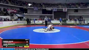 1 lbs Quarterfinal - Kasin Bramlett, Ohatchee vs Baron House, Pleasant Valley