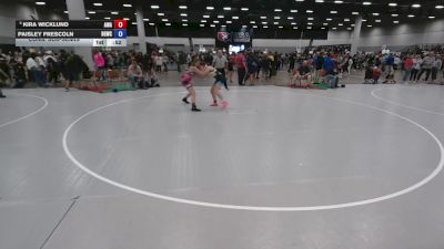 140 lbs Cons. Sub-semis - Kira Wicklund, Ascend Wrestling Academy vs Paisley Frescoln, Big Game Wrestling Club