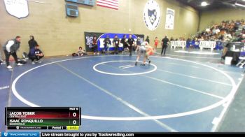 120 lbs Cons. Round 7 - Jacob Tober, Central East vs Isaac Ronquillo, Bakersfield