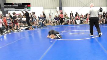 52 lbs Rr Rnd 5 - Maximus Sanchez, Mat Demon - K8 vs Hunter Singh, Brawler Elite - K8