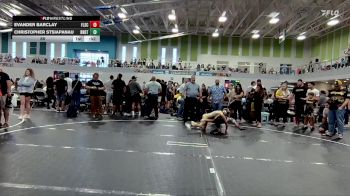 88 lbs Round 8 (10 Team) - Evander Barclay, Florida Scorpions vs Christopher Stsiapanau, Roundtree WA