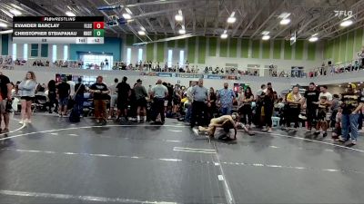 88 lbs Round 8 (10 Team) - Evander Barclay, Florida Scorpions vs Christopher Stsiapanau, Roundtree WA