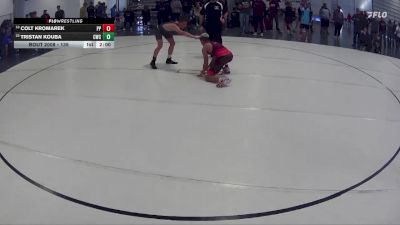135 lbs Champ. Round 1 - Tristan Kouba, Concordia Wrestling Club vs Colt Kromarek, Plainview Pirates