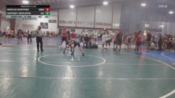 70 lbs Semifinal - Nikolas Martinez, Empire Wrestling Academy vs Anthony DeFilippis, Yale Street