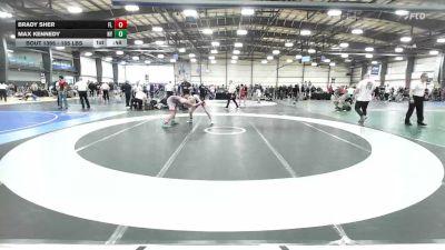 105 lbs Consi Of 8 #1 - Brady Sher, FL vs Max Kennedy, NY