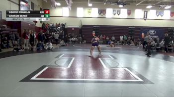 157 lbs Semifinal - Cooper Franklin, Alburnett vs Dawson Beyer, Clarion-Goldfield-Dows