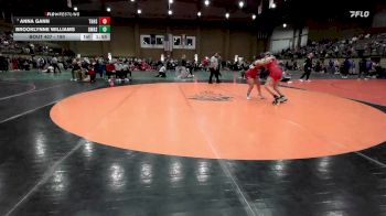190 lbs Champ. Round 2 - Anna Gann, Thompson vs Brooklynne Williams, Owasso