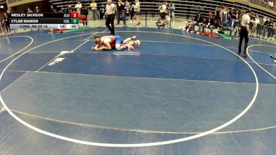 155 lbs Cons. Rd Of 16 - Cylar Manion, Legends Of Gold Las Vegas vs Wesley Jackson, Altamont Longhorns
