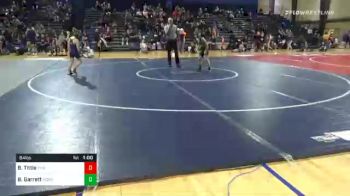 84 lbs Semifinal - Bentley Tittle, Troup Youth Wrestling vs Bo Garrett, Roswell Wrestling Club