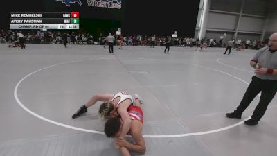 157 lbs Champ. Rd Of 64 - Mike Rembelski, GRIT Athletics Wrestling Club vs Avery Paustian, Mission Athletics