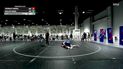175 lbs 1st Place Match - Thomas Farino,, Gold Rush Wrestling vs Dallas Pasik, Norco