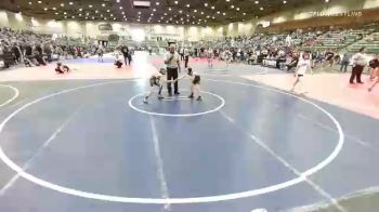 62 lbs Quarterfinal - Landon Powers, Top Fuelers vs Ehziah Langston, Central Coast Most Wanted