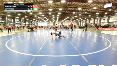 120 lbs Consi Of 32 #2 - Wyatt Mason, WY vs Seth Jones, FL