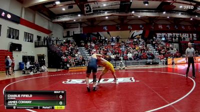 157 lbs Champ. Round 1 - James Conway, Missouri vs Charlie Fifield, Illinois