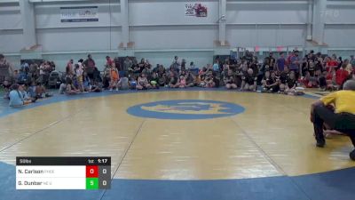 50 lbs Pools - Naomi Carlson, Phoenix W.C. vs Gianna Dunbar, NE United (OH)