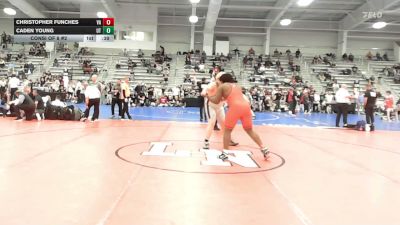 285 lbs Consi Of 8 #2 - Christopher Funches, VA vs Caden Young, UT