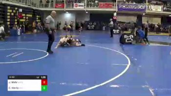 126 lbs R-64 - Jacob Wehr, Notre Dame GP vs Chase Hontz, Faith Christian Academy