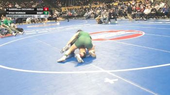 120 Class 2 lbs Cons. Round 1 - Gabriella Ciccarelli, Platte County vs Ryah Wurman, Marquette