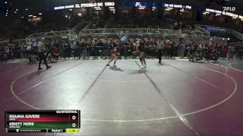 140 lbs Quarterfinal - KRISTY MORE, Sunlake vs Kiiaana Gavere, Pace