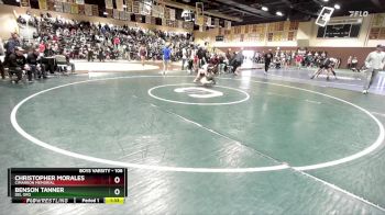 106 lbs Champ. Round 2 - Benson Tanner, Del Oro vs Christopher Morales, Cimarron Memorial