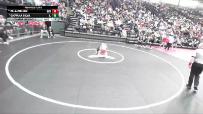 5A 120 lbs Champ. Round 1 - Ella Gillian, Bountiful vs Giovana Silva, West Jordan