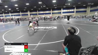 77 lbs 3rd Place - Uriah Barabin, Grindhouse WC vs Isaiah Baca, NM BadBoyz