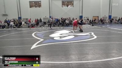 184 lbs Champ. Round 2 - Tim Eddinger, Messiah vs Kyle Peske, Cortland State