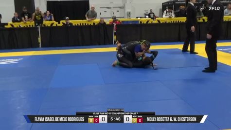 Molly Rosetta G. W. Chesterson vs Flavia Isabel De Melo Rodrigues 2026 Pan IBJJF Jiu-Jitsu No-Gi Championship