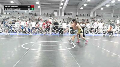 138 lbs Rr Rnd 3 - Miller Menteer, Grapplers Garage - HSB vs Christian Ramirez, Shore Thing Surf - HSB