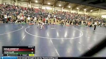 76 lbs Round 3 - Kaylie Anderton, Andertonwrestling.com vs Piper Eller, Charger Wrestling Club