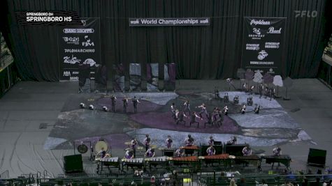 Springboro HS "Springboro OH" at 2026 WGI Percussion/Winds World Championships