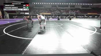 133 lbs Semifinal - Bruno Alves, Apprentice vs Gaetano Tedesco, Florida A&M