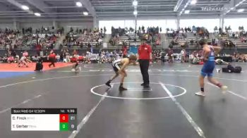 132 lbs Prelims - Caden Finck, Buffalo Valley Black vs Tanner Gerber, Backyard Boyz Wrestling Club