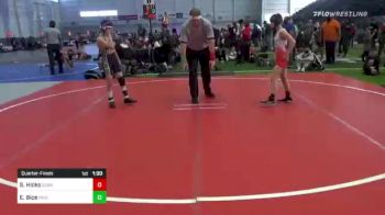 78 lbs Quarterfinal - Slater Hicks, Sunkist Kids / Monster Garage vs Eric Bice, Pride WC