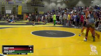 250 lbs Cons. Semi - Edwin Davis, Central vs Dean Dudley, Carnegie Scots