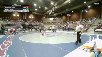 2A 106 lbs Quarterfinal - Dylan Stubbs, Kanab vs Rhett Kelly, North Summit