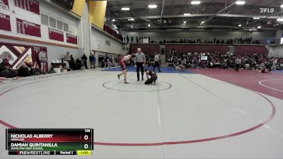 138 lbs Cons. Round 3 - Nicholas Alberry, Winslow vs Damian Quintanilla, Hamilton High School