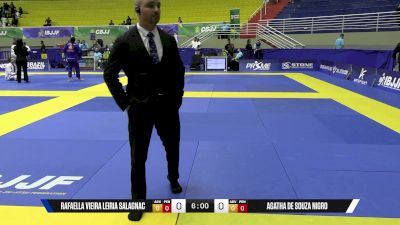 Agatha De Souza Nigro vs Rafaella Vieira Leiria Salagnac 2025 Brasileiro Jiu-Jitsu IBJJF