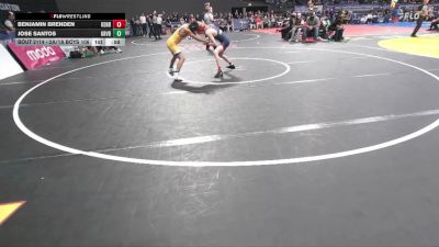 2A/1A Boys 106 Cons. Round 3 - Benjamin Brenden, Kennedy Boys vs Jose Santos, Gervais Boys