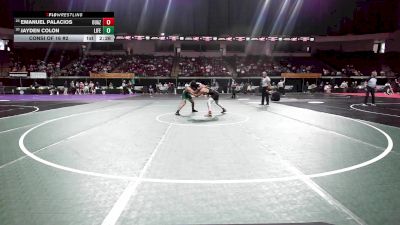 141 lbs Consi Of 16 #2 - Emanuel Palacios, Ottawa - Arizona vs Jayden Colon, Life