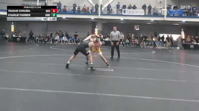 125 lbs Quarterfinal - Teague Strobel, Hofstra vs Charlie Farmer, Army-West Point