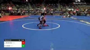 73 lbs Prelims - Justice Gutierrez, Pomona Elite vs Gray Joyce, Maize WC