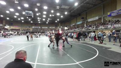 130 lbs Quarterfinal - Evan Vigil, Pikes Peak Warriors vs Kash Wendland, Hays Wrestling Club
