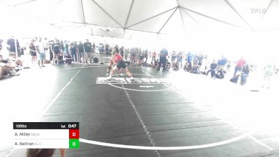 136 lbs Consi Of 8 #2 - Abbey Miller, Oklahoma vs Aubrei Beltran, El Centro Wolfpack